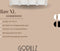 Gorillz Raw XL - Industrieel kapstok wandkapstok - 10 Kapstok haken - 70cm - Wit