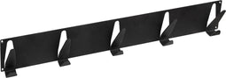 Gorillz Raw XL - Industrieel Wandkapstok- 70 cm- 10 Kapstok Haken - Zwart