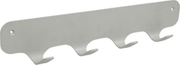 Gorillz Rounded Four - Wandkapstok - 40x6x7,8cm - Grijs