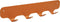 Gorillz Rounded Four - Wandkapstok - 40x6x7,8cm - Oranje