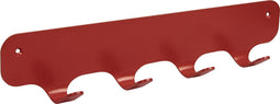 Gorillz Rounded Four - Wandkapstok - 40x6x7,8cm - Rood