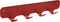 Gorillz Rounded Four - Wandkapstok - 40x6x7,8cm - Rood