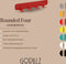 Gorillz Rounded Four - Wandkapstok - 40x6x7,8cm - Rood