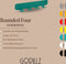Gorillz Rounded Four - Wandkapstok - 40x6x7,8cm - Turqoise