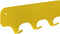 Gorillz Rounded Seven - Wandkapstok - 67 x 6 x 7,8 mm - Geel