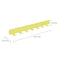 Gorillz Rounded Seven - Wandkapstok - 67 x 6 x 7,8 mm - Geel