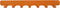 Gorillz Rounded Seven - Wandkapstok - 67 x 6 x 7,8 mm - Oranje