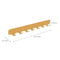 Gorillz Rounded Seven - Wandkapstok - 67 x 6 x 7,8 mm - Oranje