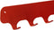Gorillz Rounded Seven - Wandkapstok - 67 x 6 x 7,8 mm - Rood