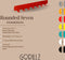 Gorillz Rounded Seven - Wandkapstok - 67 x 6 x 7,8 mm - Rood