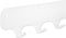 Gorillz Rounded Seven - Wandkapstok - 67 x 6 x 7,8 mm - Wit