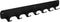 Gorillz Rounded Seven - Wandkapstok - 67 x 6 x 7,8 mm - Zwart