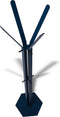 Gorillz Stack - Kapstok Staand - Staande kapstok - Metaal - 12 Kapstok haken - 174,5 cm - Blauw
