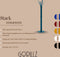 Gorillz Stack - Kapstok Staand - Staande kapstok - Metaal - 12 Kapstok haken - 174,5 cm - Blauw
