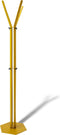 Gorillz Stack - Kapstok Staand - Staande kapstok - Metaal - 12 Kapstok haken - 174,5 cm - Goud / Gold