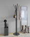 Gorillz Stack - Kapstok Staand - Staande kapstok - Metaal - 12 Kapstok haken - 174,5 cm - Zwart
