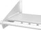 Gorillz Switch - Wandkapstok - 9 Haken - Met Hoedenplank - Stevig Staal - Wit