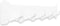 Gorillz Triangle Five Wandkapstok – Stijlvol en Praktisch Industrieel Design - Wit