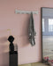 Gorillz Triangle Five Wandkapstok – Stijlvol en Praktisch Industrieel Design - Wit