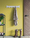 Gorillz Triangle Five Wandkapstok – Stijlvol en Praktisch Industrieel Design - Wit