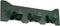 Gorillz Triangle Three - Wandkapstok - 44 x 5,6 x 12 cm - Groen