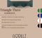 Gorillz Triangle Three - Wandkapstok - 44 x 5,6 x 12 cm - Groen