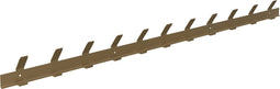 Gorillz Trim 100 - Kapstok van 1 meter - 22 Haken - Metaal - Mat Goud