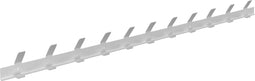 Gorillz Trim 100 - Kapstok van 1 meter - 22 Haken - Metaal - Wit