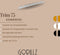 Gorillz Trim 75 Kapstok - 16 Haken (lengte) 75 cm - Metaal - Wit