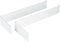 Gorillz Wagon 30 Industriële Plankdragers L-vorm - Plankendragers voor Wandplank - 30 cm Staal - Wit