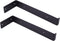 Gorillz Wagon 30 Industriële Plankdragers L-vorm - Plankendragers voor Wandplank - 30 cm Staal - Zwart