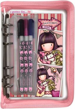 Gorjuss Schrijfset Gorjuss Carousel 5 Onderdelen Zalm