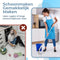 GoScrub® Cleaning King V2 - Elektrische Schoonmaakborstel – Elektrische Schrobber - Schrobborstel – voor badkamer of keuken – Schrobber Met Steel - 9 opzetstukken