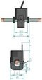 Gossen Metrawatt SC40-B 250/5A 0,5VA Kl.1 18 mm Primaire stroom: 250 A Secundaire stroom: 5 A 1 stuk(s)