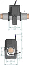Gossen Metrawatt SC50-E 300/5A 0,5VA Kl.1 42 mm Primaire stroom: 300 A Secundaire stroom: 5 A 1 stuk(s)