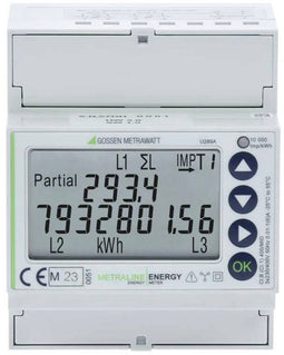 Gossen Metrawatt U289E METRALINE ENERGY kWh-meter 3-fasen Digitaal Conform MID: Ja 1 stuk(s)