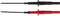 Gossen Metrawatt Z503F Probe-set Bus 4 mm CAT III 600 V Zwart, Rood 1 stuk(s)