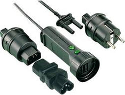 Gossen Metrawatt Z723A EL1 Adapter EL1 voor apparaattester Secutest voor het testen van 1-fasige verlengsnoeren 1 stuk(