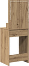 vidaXL - Kaptafel - met - LED - Verlichting - - - Artisan - Eiken, - 50x41x135 - cm