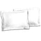 LOVELY HOME Set van 2 kussenslopen 100% katoen 50x70 cm - Wit