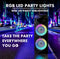 N-GEAR LGP 5150 - Draadloze Bluetooth Party Speaker - 200W - RGB LED verlichting