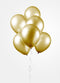 Gouden ballonnen metallic | 10 stuks (multi)
