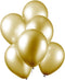 Gouden ballonnen metallic | 10 stuks (multi)
