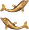 Gouden Dolfijn ladeknop - Sass & Belle