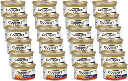 Gourmet Gold Mousse - Kattenvoer Natvoer - Rund - 24 x 85 g