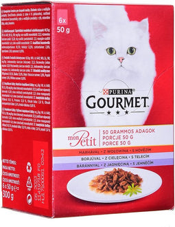 GOURMET Mon Petit Fish Mix - nat kattenvoer - 6 x 50 g