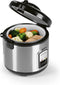 GOURMETmaxx rijstkoker met kookpan incl. stoommandje/rijstlepel/meetbeker