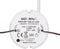 Govena Lighting PRO-DP-100-LT-LED Universele dimmer Geschikt voor lampen: LED-lamp, Halogeenlamp, Gloeilamp, Spaarlamp,