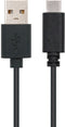 Nanocable 10.01.210 - USB A naar USB C - 0.5m - Zwart