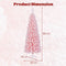 Coast Kunstmatige Kerstboom - 150 cm - 328 Takpunten - Roze